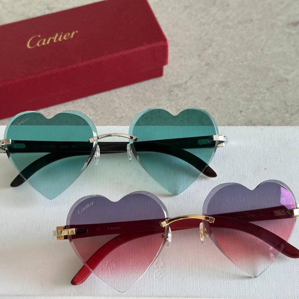 Authentic Cartier Custom Sunglasses-